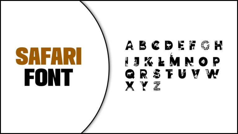 Safari Font