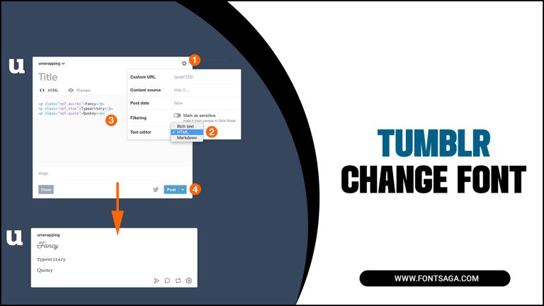 How To Tumblr Change Font Text Post: A Simple Guide