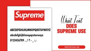 What Font Does Supreme Use? A Detailed Guide