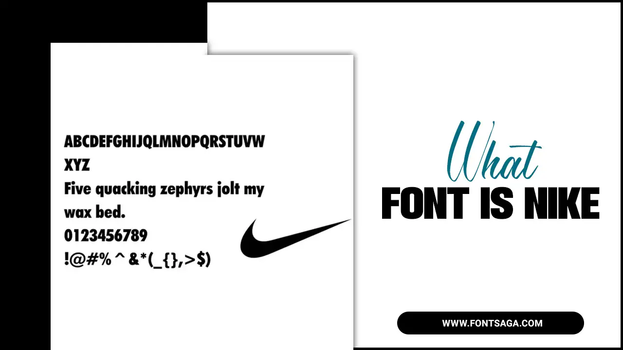 What Font Is Nike