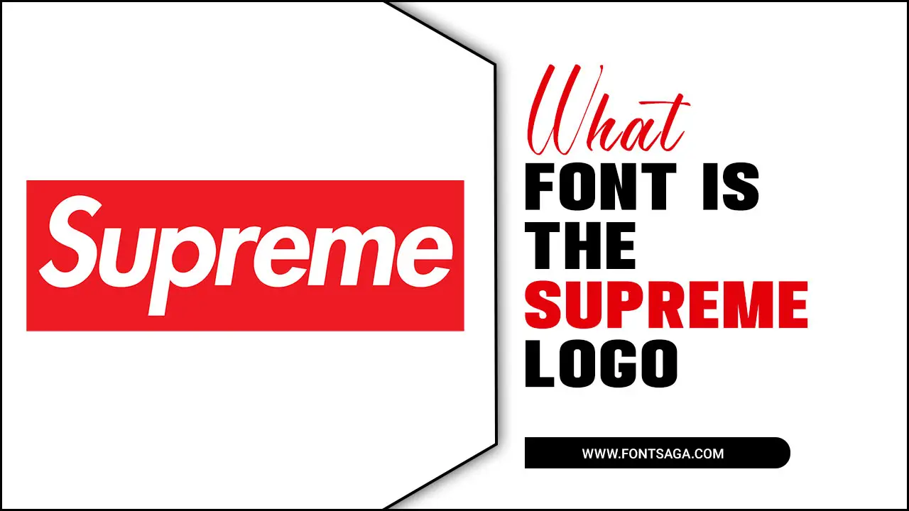 Supreme 2024 font style