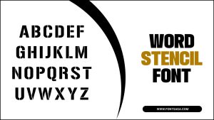 Mastering Word Stencil Font: Expert Tips For Success