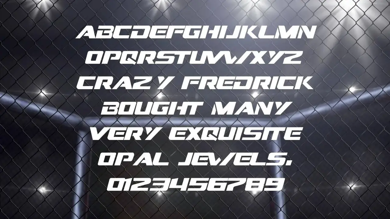 Create Professional Designs With Dream MMA-Font