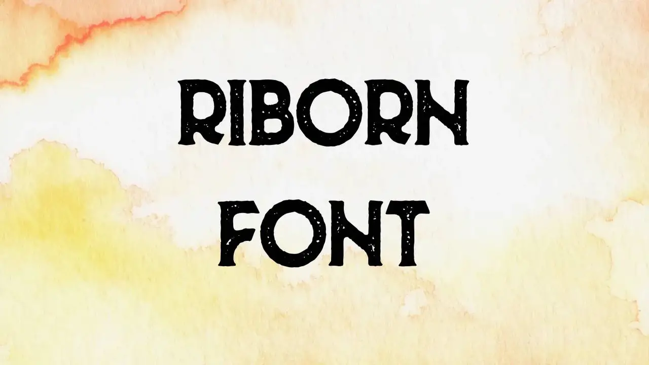 Creating Custom Designs With Riborn Font