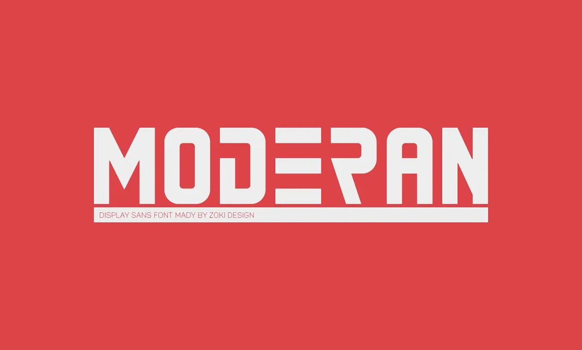 Easy Steps To Install Moderan Font