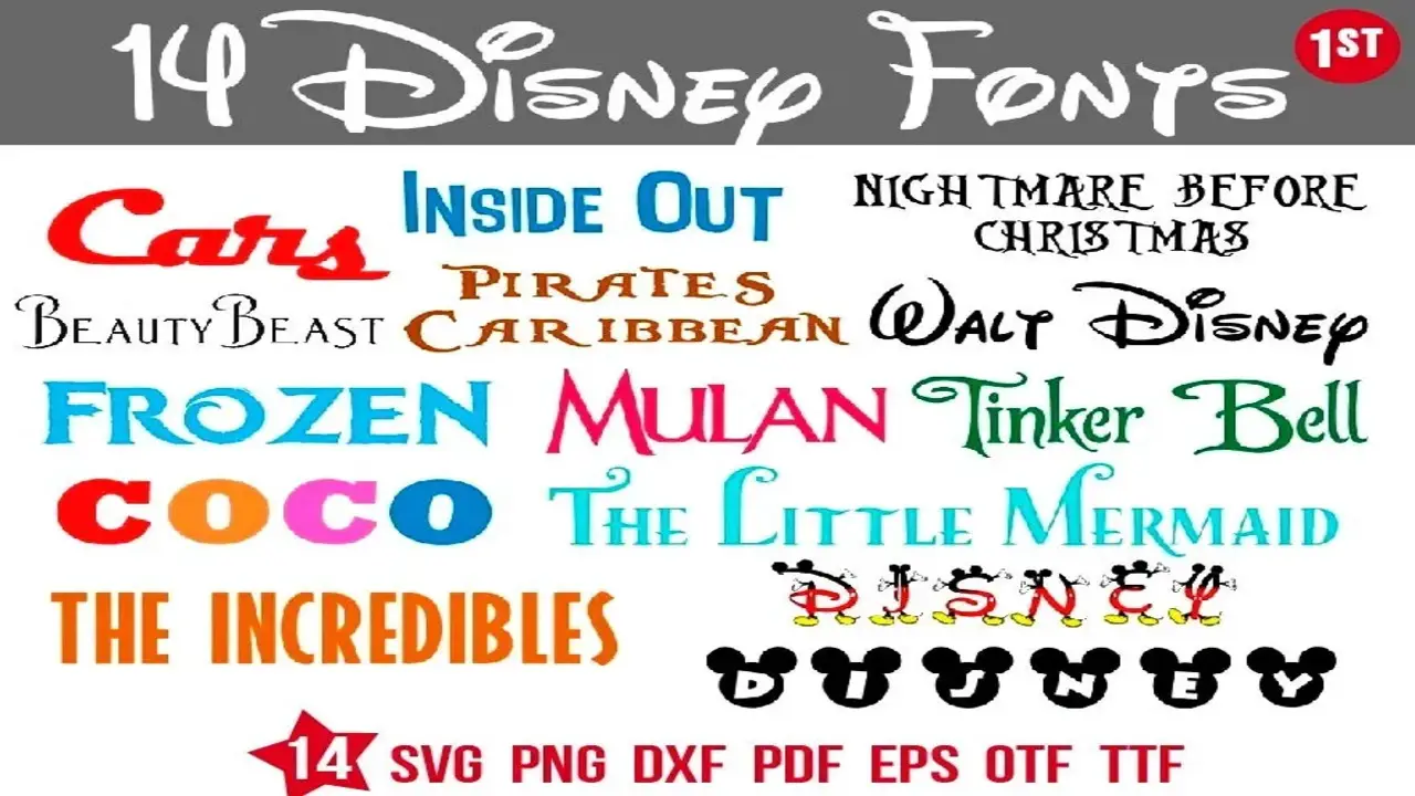 Exploring What Font Is Disney