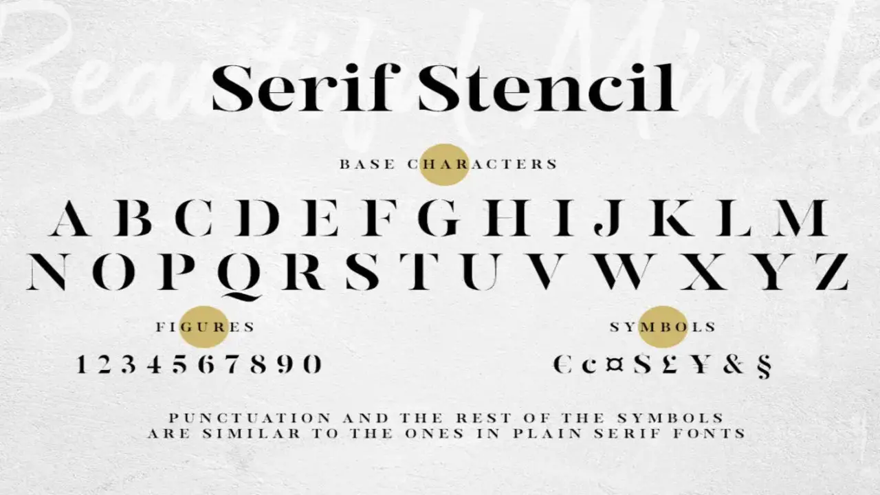 How Do Stencil Fonts Enhance Design Creativity