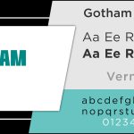 How To Install Gotham Font