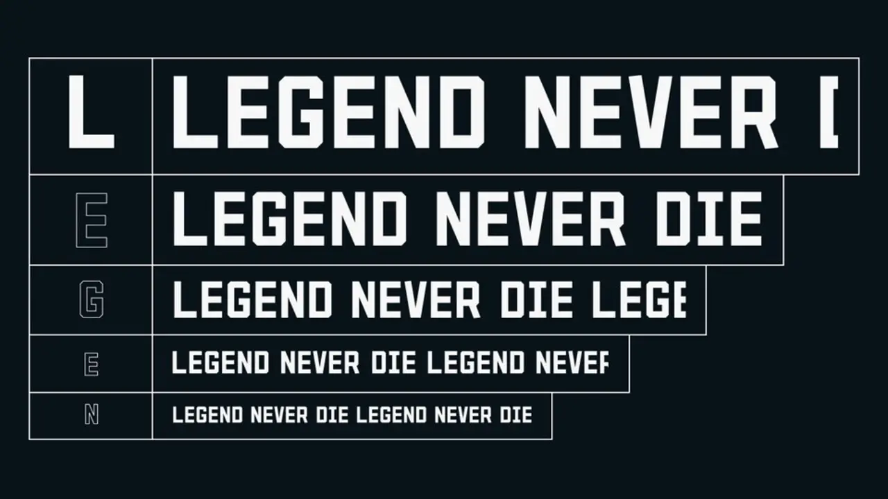 How To Use Legends Font