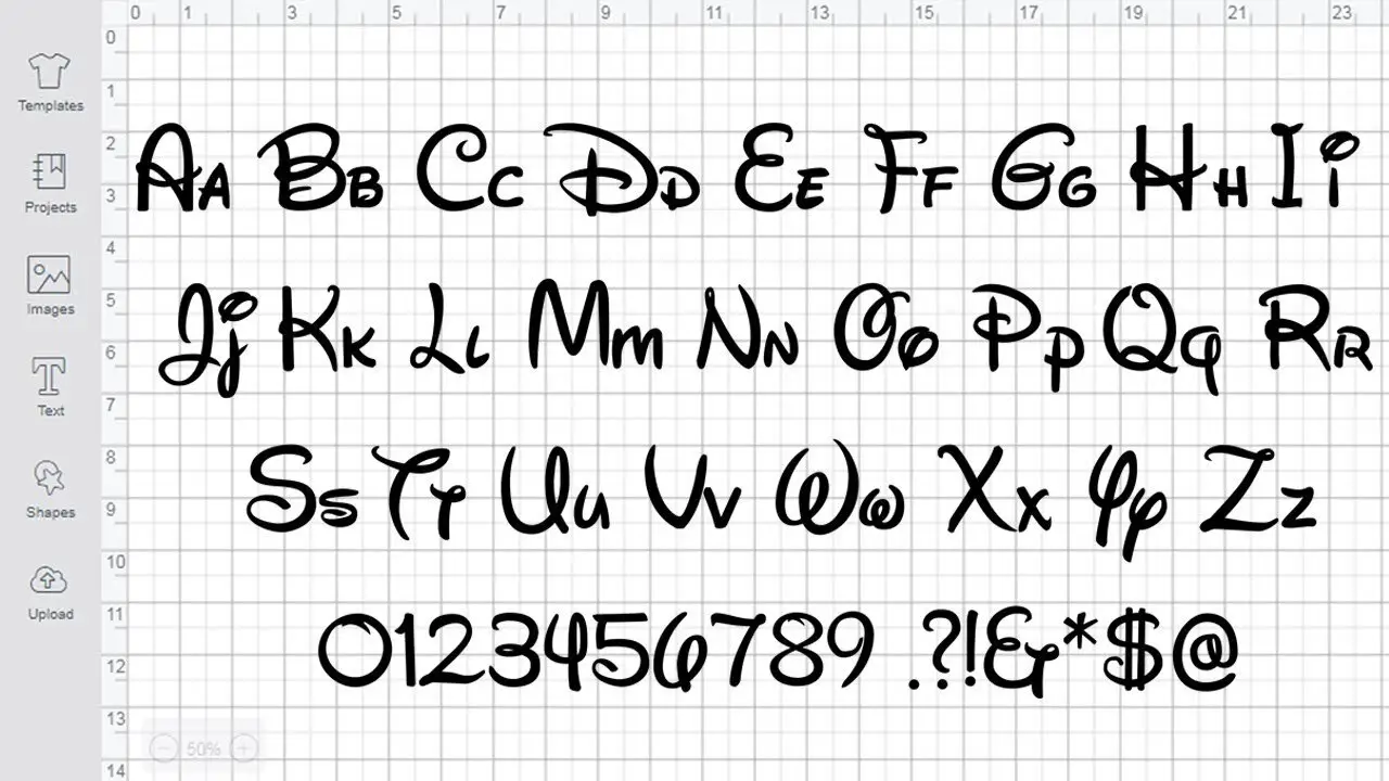How To Use The Disney Font