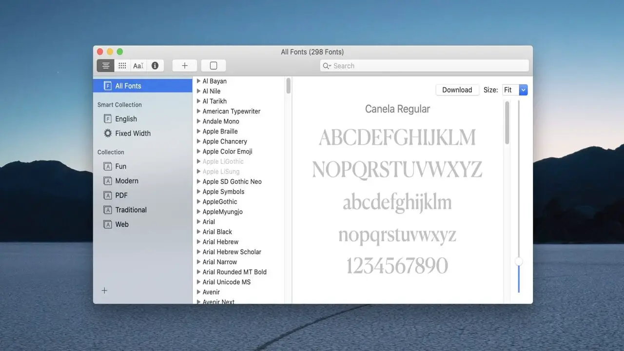 Install The Font On Macos