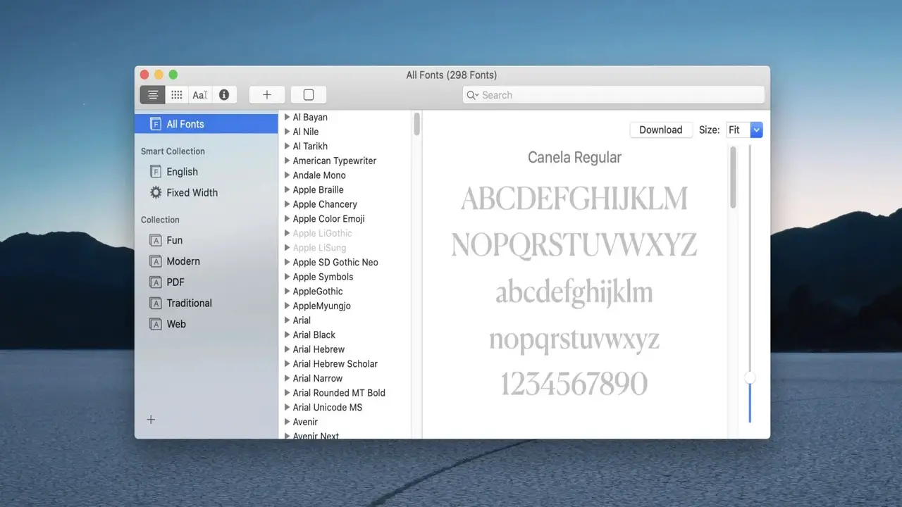 Installing The Font On Macos