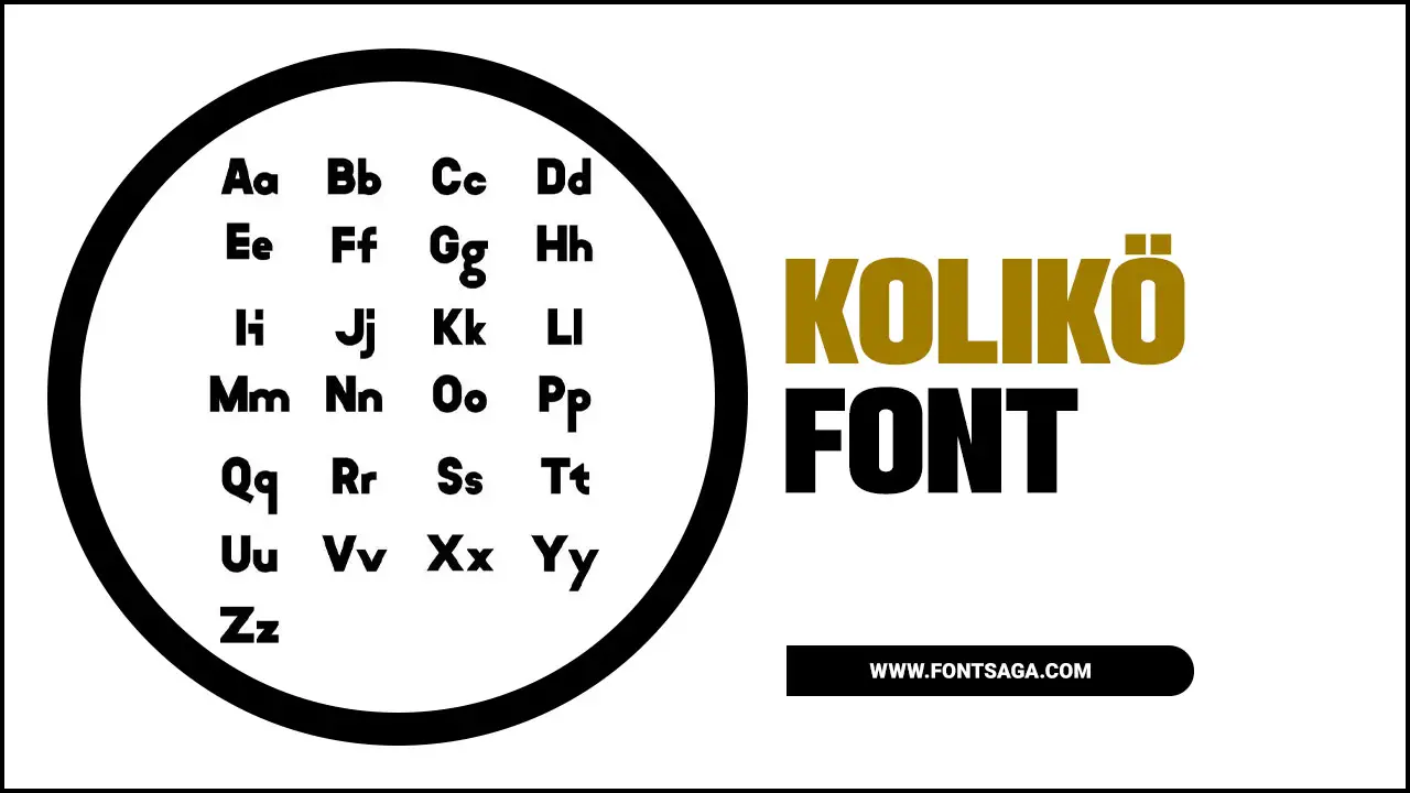 Kolikö Font