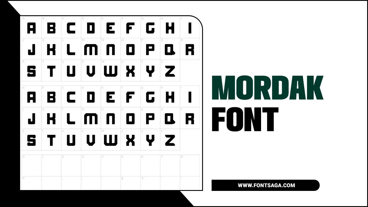 Mordak Font