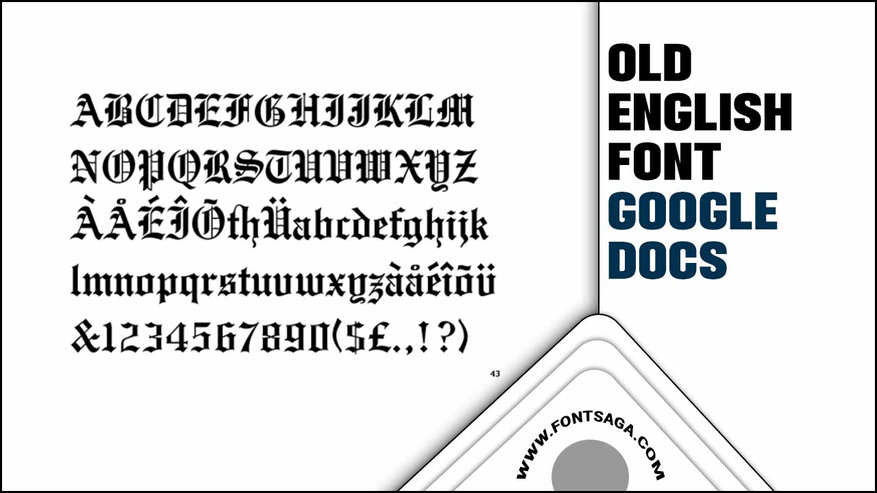 Old English Font Google Docs Docs
