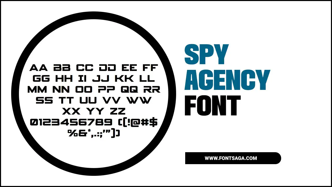 Spy Agency Font