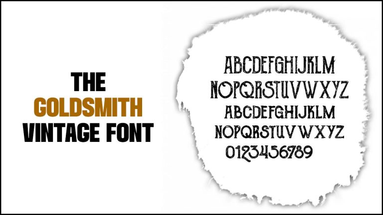 The Goldsmith Vintage Font