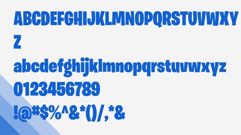 What Is The Fortnite Font: Unveiling The Enigma