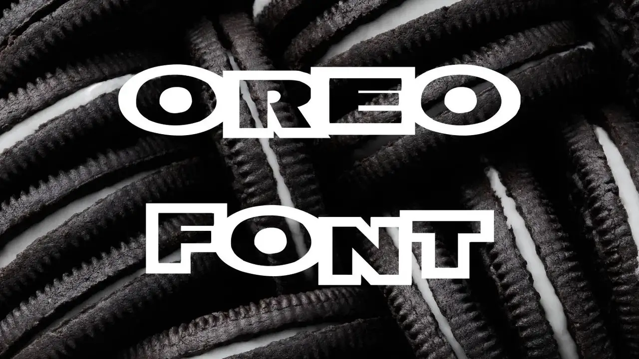 The Intriguing Origins Of The Oreo Font