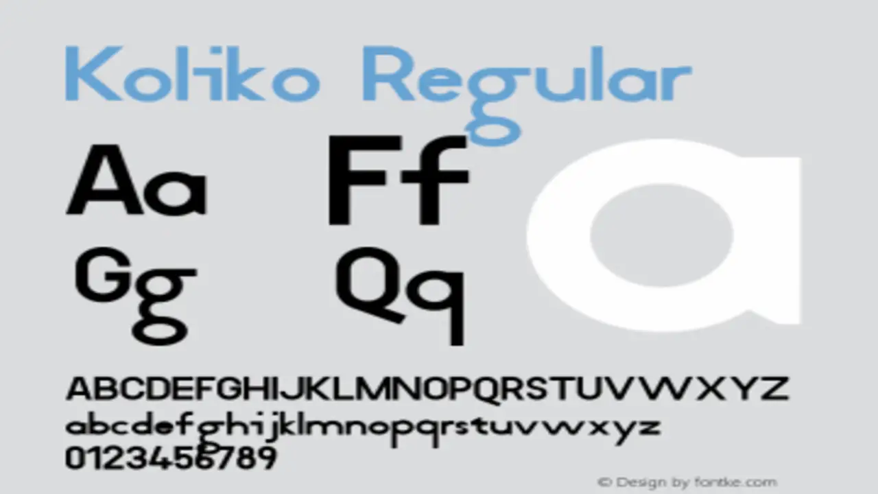 Kolikö Font - Your Path To Creative Typography