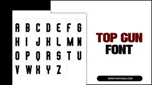 Top Gun Font: A Guide To The Stylish Typeface