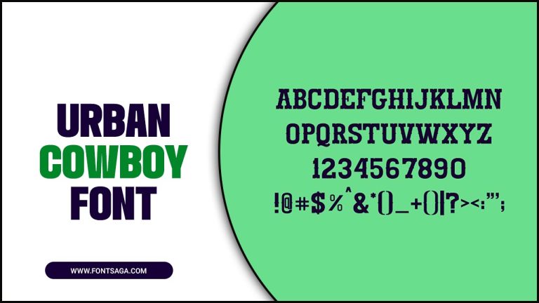 Urban Cowboy Font