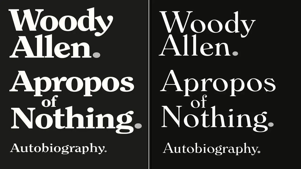 What Are The Benefits Of Using The Woody Allen-Font