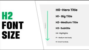 Boosting Readability: Optimal H2 Font Size