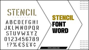 Stencil Font Word: Unleash Your Design Creativity