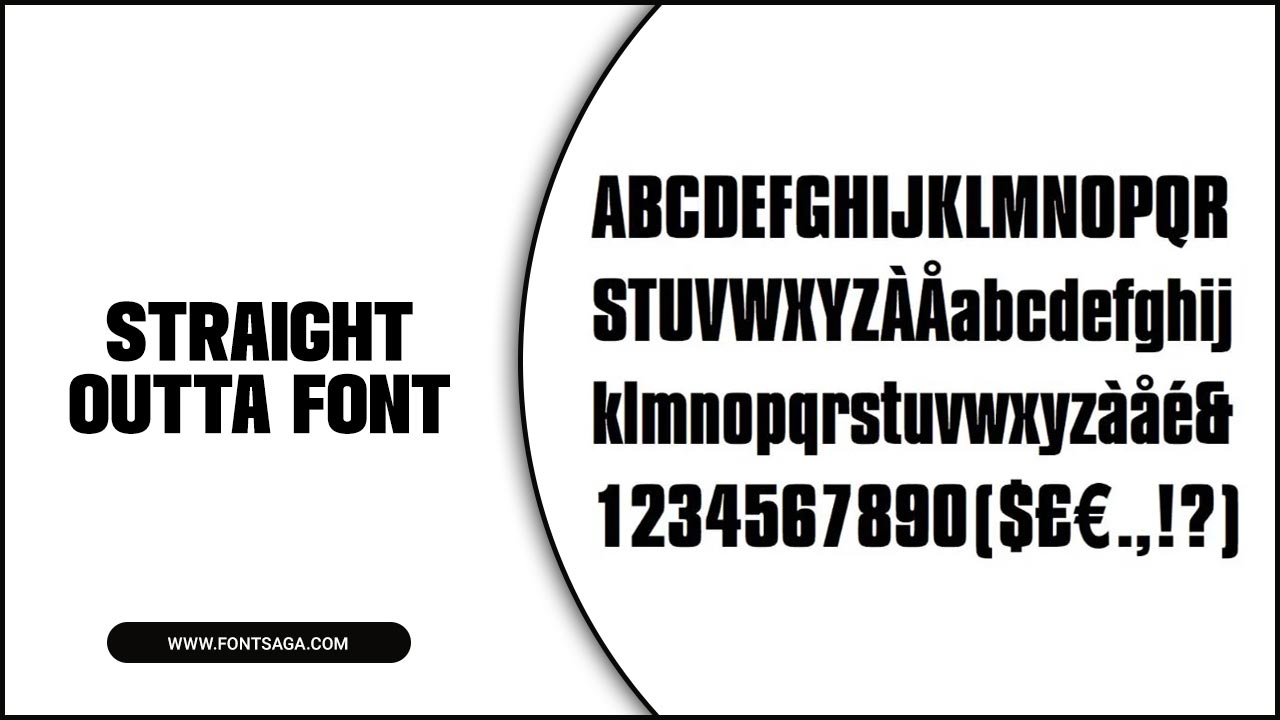 Straight Outta Font