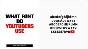 What Font Do Youtubers Use? A Quick Guide