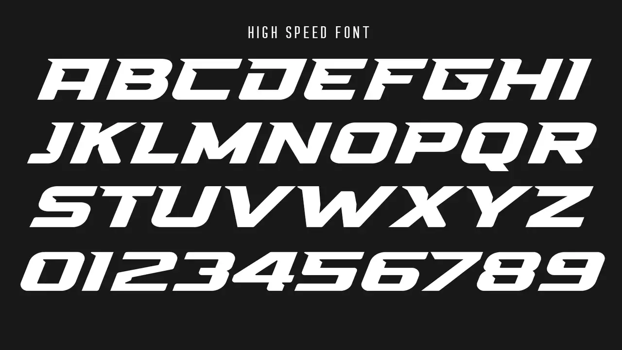 5 Steps To Install High Speed Font