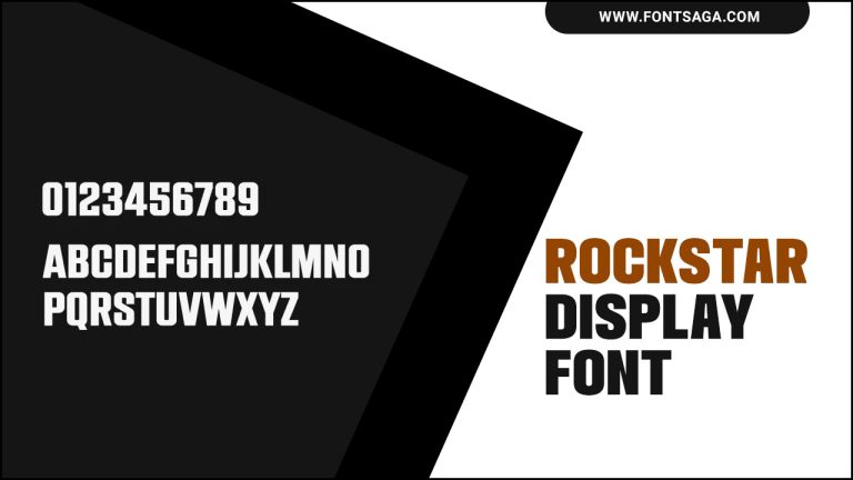 Rockstar Display Font