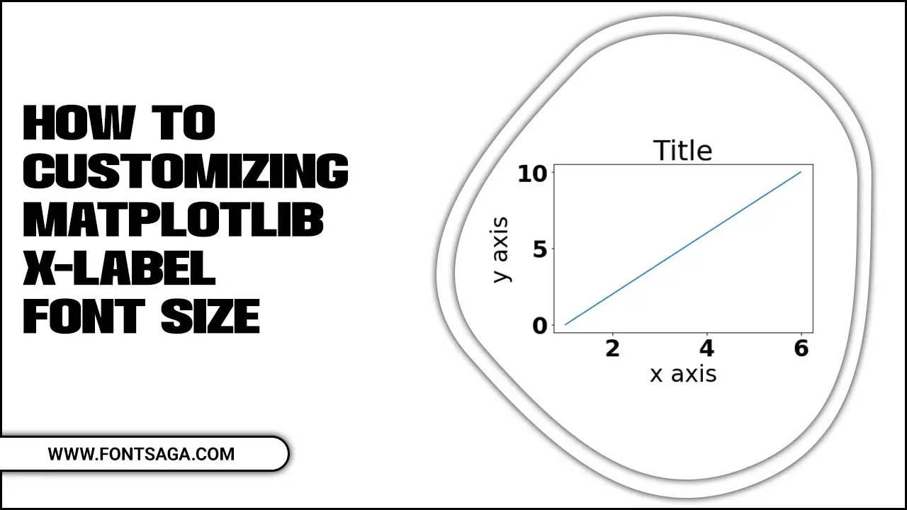 How To Customizing Matplotlib X-Label Font Size